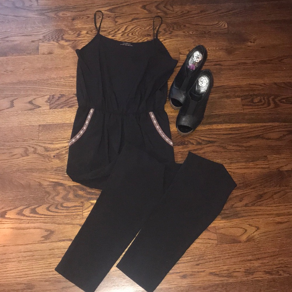 Colorblind Black One Piece Jumpsuit/Romper - Small